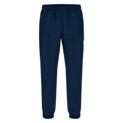 Spodnie treningowe z mikrofibry Macron Orpheus. Niebieskie spodnie sportowe męskie Macron, bez wzorów, z mikrofibry, do piłki nożnej. Za 300.50 zł.