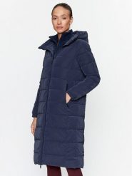 CMP Płaszcz zimowy 33K3726 Granatowy Regular Fit. Niebieskie płaszcze damskie CMP, na zimę, bez wzorów, z syntetyku, bez kołnierzyka, bez kaptura. Za 599.99 zł.