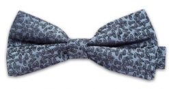 Niebieska Mucha Vernon. Niebieskie krawaty i muchy Vernon, bez wzorów, eleganckie. Za 29.00 zł.