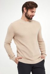 Sweter męski Wanjo JOOP!. Swetry męskie JOOP!, l, bez wzorów, bez kołnierzyka, bez ramiączek. W wyprzedaży za 527.20 zł.