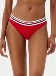 Tommy Hilfiger Dół od bikini UW0UW05830 Czerwony. Czerwone stroje kąpielowe damskie Tommy Hilfiger, xs, bez wzorów, z syntetyku. Za 129.99 zł.