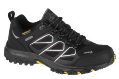 Buty trekkingowe męskie Campus Kamet. Czarne trekkingi męskie Campus, z materiału, bez zapięcia. Za 279.99 zł.