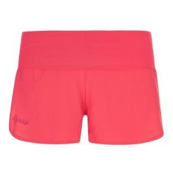 Spodenki damskie Kilpi ESTELI-W. Czerwone szorty damskie Kilpi, bez wzorów, sportowe. Za 91.56 zł.