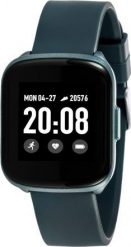 Smartwatch Rubicon KW03 Granatowy (RNCE38BIBX03AX). Niebieskie zegarki smartwatch Rubicon, bez wzorów. Za 229.00 zł.