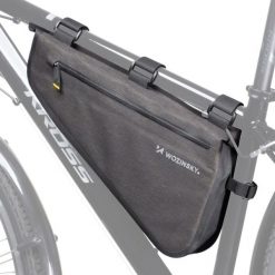 Torba rowerowa na ramę Wozinsky wodoodporna 3,5 L. Brązowe torby na ramię męskie Wozinsky, z materiału, na ramię, duże. Za 92.99 zł.