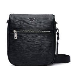 Saszetka Guess. Czarne saszetki i nerki męskie Guess, z aplikacjami. Za 364.99 zł.