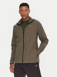 Reebok Kurtka do biegania Wayne RK25175CCM Zielony Regular Fit. Zielone kurtki sportowe męskie Reebok, m, bez wzorów, z syntetyku, bez kaptura, do biegania. Za 399.99 zł.