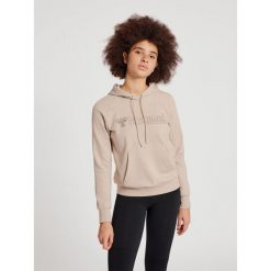 Damska bluza z kapturem Hummel Noni 2.0. Szare bluzy damskie Hummel, m, bez wzorów, z bawełny, sportowe, bez ramiączek, z kapturem. Za 200.50 zł.