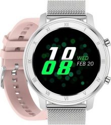 Smartwatch Pacific 17-2 Srebrny. Szare zegarki smartwatch Pacific, bez wzorów. Za 255.29 zł.