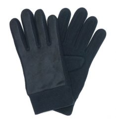 Granatowe Męskie Rękawiczki, Polarowe, Jesienno-Zimowe. Rękawiczki męskie Pako Jeans, na zimę, bez wzorów, z materiału. Za 29.00 zł.