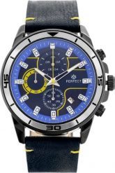 Zegarek Perfect ZEGAREK MĘSKI PERFECT CH02L - CHRONOGRAF (zp351e). Zegarki męskie Perfect, bez wzorów. Za 129.01 zł.