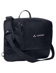 Torba na ramię VAUDE CityMessenger. Czarne torby na laptopa damskie Vaude, bez wzorów, z materiału, na ramię. Za 433.45 zł.