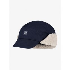 Czapka z daszkiem Buff Fall Line Cap. Niebieskie czapki damskie Buff, bez wzorów, sportowe. Za 185.54 zł.