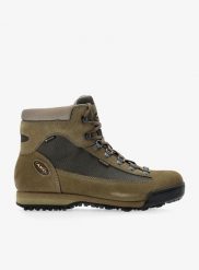 Buty trekkingowe męskie AKU Slope GTX. Zielone trekkingi męskie Aku, na jesień, z gore-texu, przed kolano, bez zapięcia. Za 780.99 zł.