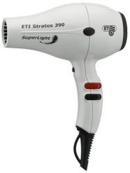 Professional hair dryer (white) ETIStratos390SuperLightW. Białe suszarki do włosów CORIOLISS. Za 185.18 zł.