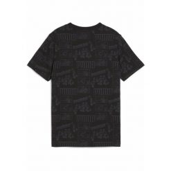 Młodzieżowa koszulka Mid 90s PUMA Black. Czarna bluzki damskie Puma, m, bez wzorów, z gumy, młodzieżowe, bez kołnierzyka, bez ramiączek. W wyprzedaży za 94.00 zł.