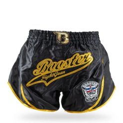 Szorty Booster Fight Gear Retro Slugger 1. Czarne szorty damskie BOOSTER FIGHT GEAR, bez wzorów, retro. Za 276.50 zł.