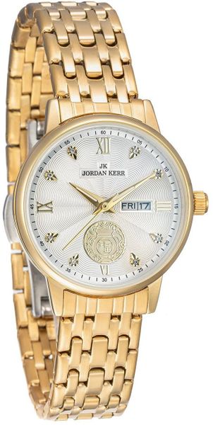 Zegarek Jordan Kerr L1071 IPG ST damski elegancki 30 mm . Zegarki damskie Jordan Kerr. Za 139.00 zł.