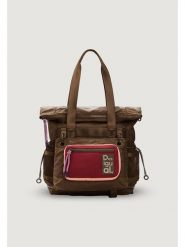 Desigual Plecak 26SAKY11 Brązowy. Brązowe plecaki damskie Desigual, bez wzorów, z materiału. Za 699.99 zł.