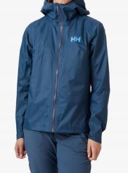 Kurtka damska Helly Hansen Verglas Micro Shell Jacket - deep steel. Kurtki sportowe damskie Helly Hansen, bez wzorów, bez ramiączek, bez kaptura. Za 536.38 zł.