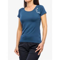 Koszulka wspinaczkowa damska Ocun Bamboo T Blossom. Niebieskie koszulki sportowe damskie Ocun, bez wzorów, bez ramiączek, wspinaczkowe. Za 114.99 zł.