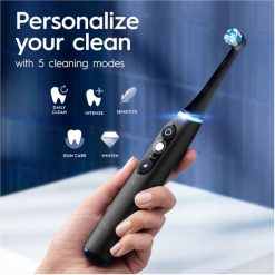 Szczoteczka Oral-B iO Series 7s Onyx Black. Czarne szczoteczki elektryczne Oral-B. Za 1,278.68 zł.