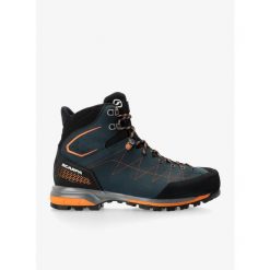Buty trekkingowe męskie Scarpa Zodiac Trk Gtx. Niebieskie buty zimowe męskie Scarpa, bez wzorów, bez obcasa, bez zapięcia. Za 1,049.00 zł.