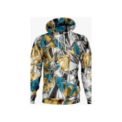 Silver & Gold hoodie. Szare bluzy męskie Mars from venus, m, bez wzorów, bez kaptura. Za 144.50 zł.