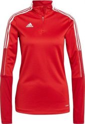 Adidas Bluza damska adidas Tiro 21 Training Top czerwona GM7317 XL. Czerwone bluzy damskie Adidas, xl, bez wzorów, bez ramiączek, bez kaptura. Za 172.79 zł.