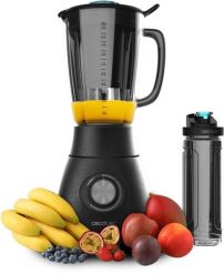 Blender kielichowy Cecotec Power Black Titanium 2500MAX Go. Czarne blendery Cecotec. Za 294.57 zł.