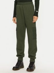 Champion Spodnie dresowe 117499 Khaki Regular Fit. Brązowe spodnie dresowe damskie Champion, bez wzorów, z dresówki. Za 219.99 zł.