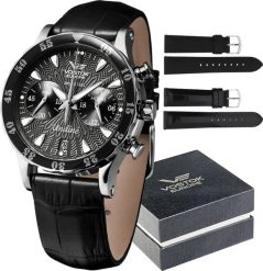 Zegarek Vostok Europe Zegarek damski Vostok Europe VK64-515A523 czarny. Czarne zegarki damskie Vostok Europe. Za 1,720.00 zł.