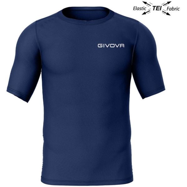 Koszulka Sportowa Givova Corpus 2XL dla Mężczyzn - Oddychająca i Lekka. Niebieskie koszulki sportowe męskie Givova, m, bez wzorów, bez ramiączek, do piłki nożnej. Za 155.99 zł.