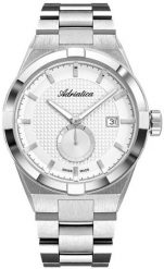 Zegarek męski Adriatica A8336.5113Q srebrny. Szare zegarki męskie Adriatica, bez wzorów, srebrne. Za 960.00 zł.