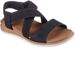 Skechers Skechers damskie sandały DESERT KISS LOW 114705 BLK 38,5. Sandały damskie Skechers, bez wzorów, bez obcasa, bez zapięcia. Za 199.99 zł.