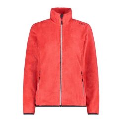 Bluza damska turystyczna CMP 38P1536. Czerwone bluzy damskie CMP, xl, bez wzorów, z polaru, bez ramiączek, bez kaptura. Za 296.85 zł.