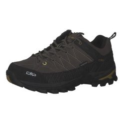 Buty turystyczne męskie CMP Rigel Low WP. Szare buty zimowe męskie CMP, bez wzorów, z gumy, bez obcasa, bez zapięcia. Za 399.00 zł.
