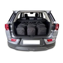 Torby Do Bagażnika Ssangyong Korando 2019+ 3Szt Kjust. Czarne torby podróżne damskie KJUST, bez wzorów. Za 1,122.00 zł.