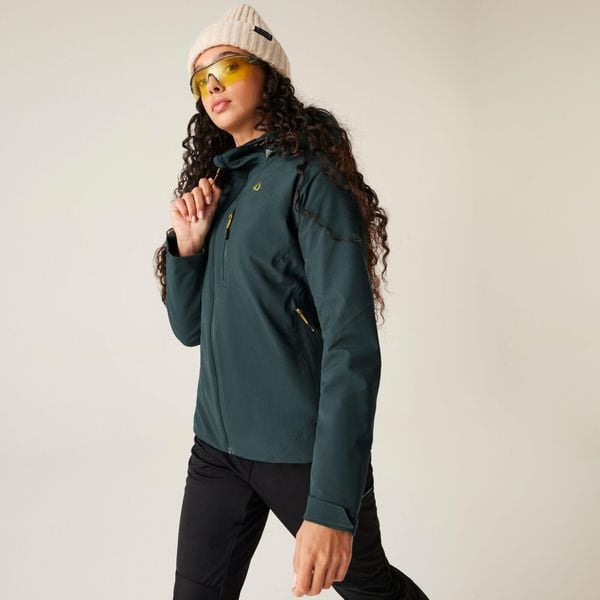 Damska kurtka Torrek 2.0 Mountain Series. Niebieskie kurtki sportowe damskie Dare 2B, bez wzorów, bez ramiączek, bez kaptura, trekkingowe. Za 449.99 zł.