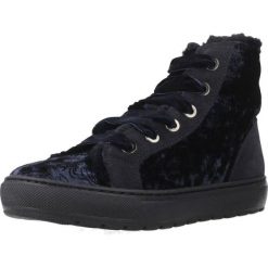 Buty GEOX D BREEDA Niebieski. Niebieskie obuwie trekkingowe damskie Geox, z tkaniny, bez zapięcia. Za 368.99 zł.