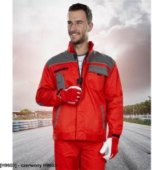 Ardon Bluza kieszenie % poliester % bawełna g/m czerwony H9603 46. Czerwone bluzy męskie Ardon, m, bez wzorów, z bawełny, bez ramiączek, bez kaptura. Za 92.51 zł.