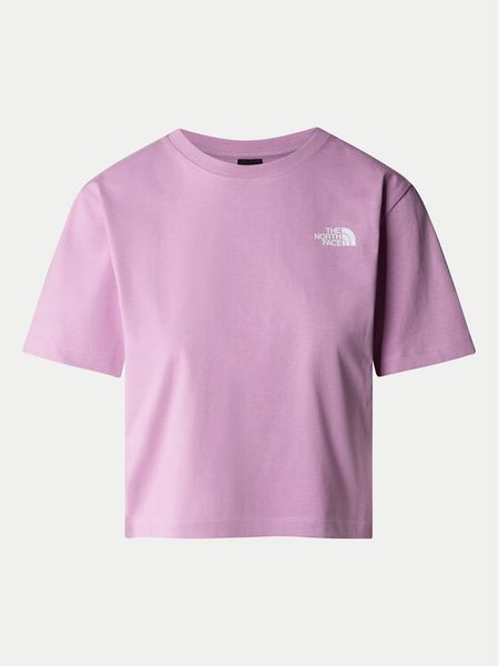 The North Face T-Shirt NF0A880N Różowy Regular Fit. Czerwone t-shirty damskie The North Face, l, bez wzorów, z bawełny, bez kołnierzyka, bez ramiączek. Za 139.99 zł.