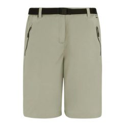 Damskie szorty bermudzkie Regatta Xert Stretch. Brązowe szorty damskie Regatta, bez wzorów, sportowe. Za 245.00 zł.