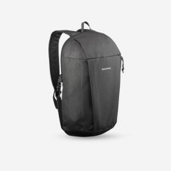 Plecak turystyczny Quechua Arpenaz NH50 10 litrów. Czarne plecaki męskie QUECHUA, bez wzorów, sportowe. Za 19.99 zł.