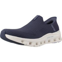 Buty sportowe damskie Skechers Glide step Pro every. Niebieskie obuwie sportowe damskie Skechers, bez wzorów, bez zapięcia, trekkingowe, Skechers Sport. Za 359.99 zł.