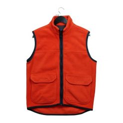 Second life - Kurtka polarowa GAP - Jak nowy. Brązowe kurtki sportowe męskie GAP, m, bez wzorów, z materiału, bez kaptura, trekkingowe. Za 144.80 zł.