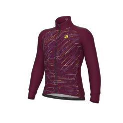 Kurtka rowerowa męska Alé Cycling Solid Byte. Czerwone kurtki męskie ALÉ CYCLING, m, bez wzorów, bez kaptura. W wyprzedaży za 542.99 zł.