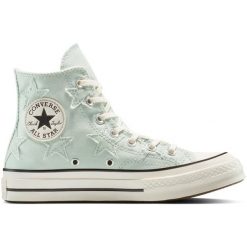 Buty sportowe Converse Chuck 70. Niebieskie obuwie sportowe damskie Converse, bez wzorów, bez zapięcia. Za 590.00 zł.