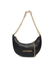 LOVE MOSCHINO Torebka JC4094PP1NLU0000 Czarny. Czarne torebki do ręki damskie Love Moschino, bez wzorów, ze skóry, bez dodatków. Za 599.99 zł.