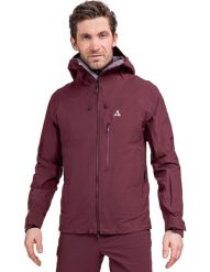 Kurtka narciarska męska Schöffel 3L Pizac. Czerwone kurtki sportowe męskie Schöffel, na zimę, l, bez wzorów, z materiału, bez kaptura, narciarskie, Dermizax. Za 2,499.99 zł.